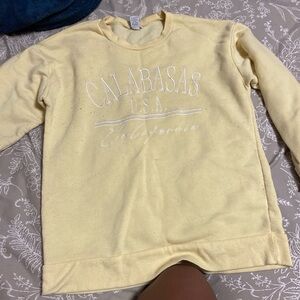 Yellow Calabasas USA Sweatshirt